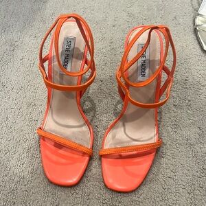 Steve Madden orange heels